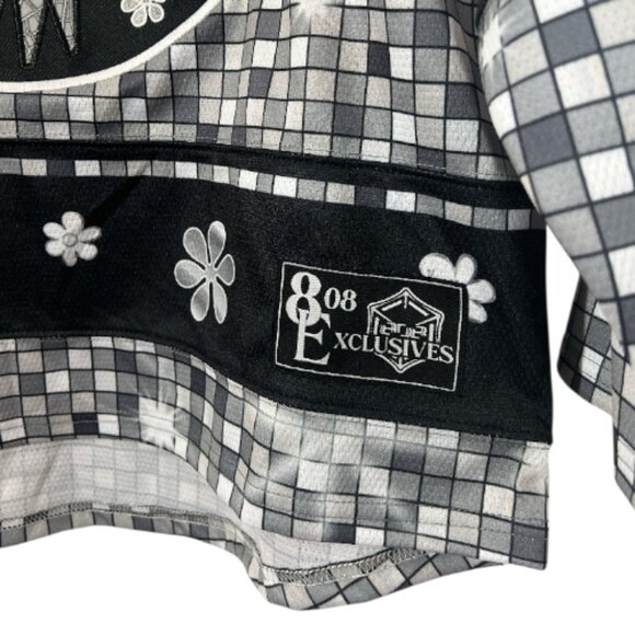 Elev808 Designs EDMN Scooby Doo Hockey Jersey Medium Black Pre-Loved - Picture 2 of 8